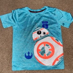 Star Wars BB8 Athletic Style Boys Shirt Size 4